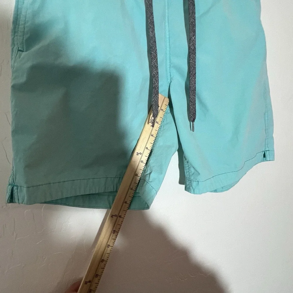 Bonobos Men's Swim Trunks Size S Blue green Pull On Unlined Stretch 7
